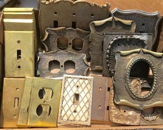 Antique/Vintage Brass/Other light covers