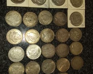 silver dollars