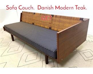 Lot 1018 HANS WEGNER Daybed Sofa Couch. Danish Modern Teak. GET