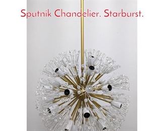 Lot 1027 Emil Stejnar Atomic Era Sputnik Chandelier. Starburst.