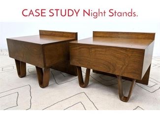 Lot 1046 MODERNICA Side Tables. CASE STUDY Night Stands. 