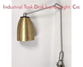 Lot 1088 CRES COR Swivelier Industrial Task Desk Lamp Light. Cre