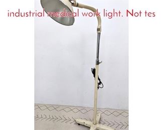 Lot 1143 Lg CASTLE LIGHTS industrial medical work light. Not tes