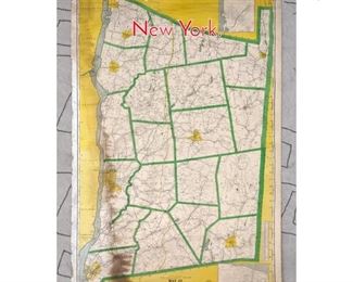 Lot 1485 Map of Duchess County New York. 