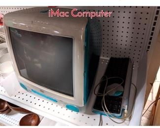 Lot 1521 Bondi Blue Original iMac Computer