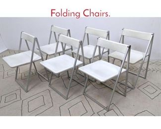 Lot 1286 SET 6 INTERLUBKE Folding Chairs.