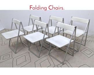 Lot 1286 SET 6 INTERLUBKE Folding Chairs. 