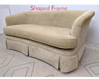 Lot 1364 Nice SHERRILL Sofa Couch Shaped Frame.