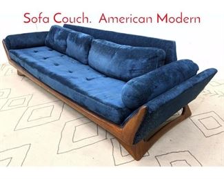 Lot 1371 Adrian Pearsall Attributed Sofa Couch. American Modern