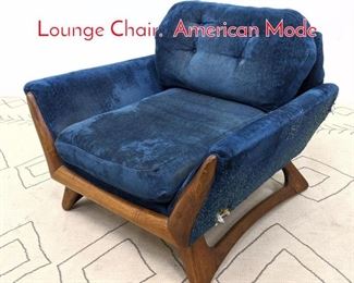 Lot 1372 Adrian Pearsall Attributed Lounge Chair. American Mode