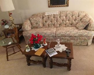 Couch $20.00 - 2 Side Tables $20.00 each