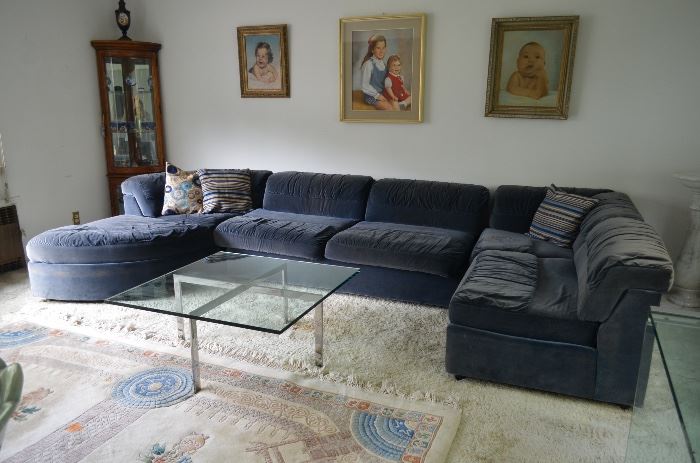 mid century sectional