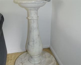 marble pedestal 