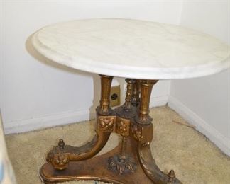 marble top End table