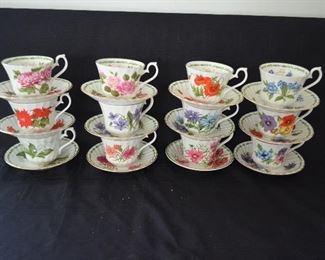 Royal Kendal Fine Bone China One for each month