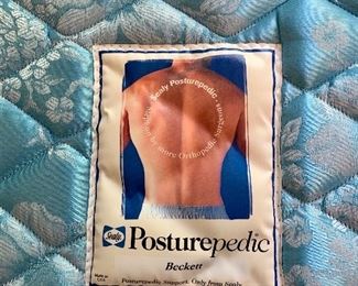 Sealy Posturepedic Twin Mattress Set - like new $50 - 2 Sets available