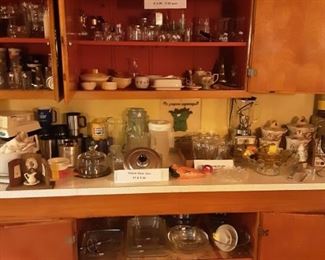 Kitchen Wares - Mugs, Mixing Mixer Bowls, Pyrex, Canister Set ...