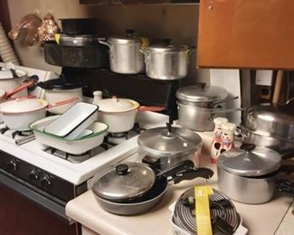 Assorted Pots & Pans