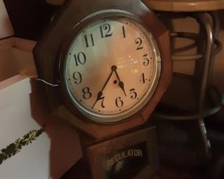 Regulator Wood Wall  Clock