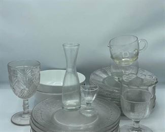 Various Glassware and Kitchen Decor