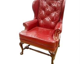 Lot 021
Whitmore-Sherril Red Leather Reading Chair