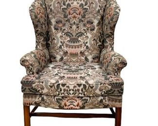 Lot 019
Tapestry Reading Chair
