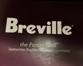 Breville Panini maker
