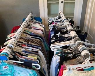 Over 1000 pieces of clothing available. Tops, bottoms, PJ’s and Coats. 