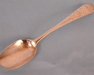 Rare Paul Revere Jr. silver teaspoon