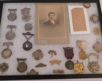 Fred Chittick Canadian medals lot ca 1890's 
