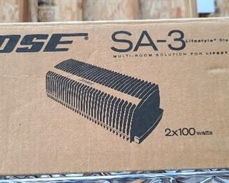Bose SA 3 home sound system 2 speakers
