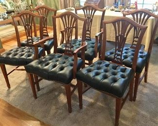 Set of 6 Dining Room Chairs 