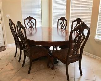 Dining Room Set with 6 Chairs