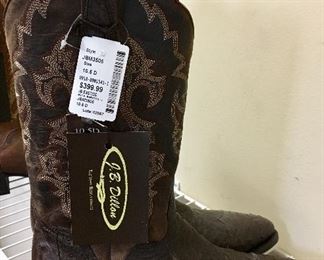 JB Dillon Boots - Brand new