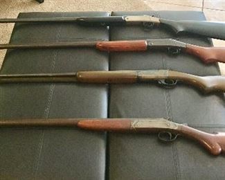 Harrington & Richardson 20 ga
Harrington & Richardson 12ga
Stevens 410ga
Acme 12ga