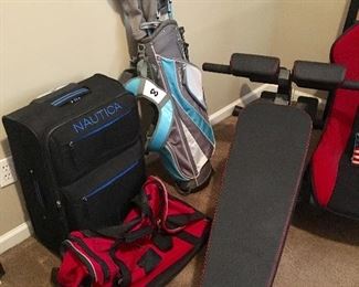 Misc Luggage - Golf Bag/Clubs - Exercise Equipment.....