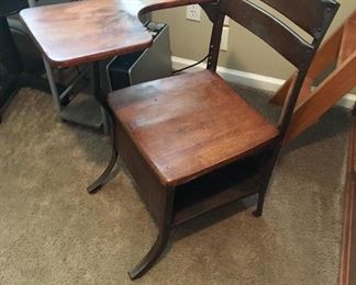 Vintage School Desk