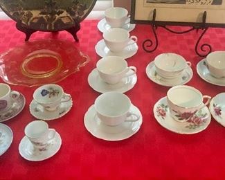 Cups and Saucers 