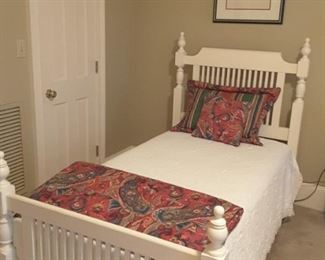 Twin bed and mattress sets by Pottery Barn