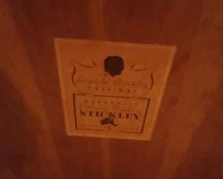 Stickley  Makers mark 