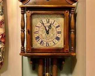 New England Clock Co wall clock