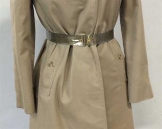 Authentic Burberry Cotton Trench Coat, England