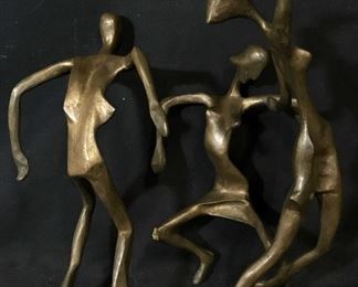 Milton Hebald Signed Bronze Sculpture