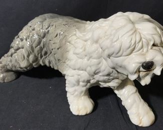 Goebel West Germany Porcelain Sheep Dog Figural