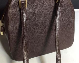 Luxury Marc Cross Signed Leather Shoulder Bag, New