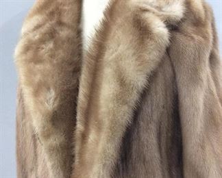 Vintage & Labeled Bonwit Teller Mink Fur Coat