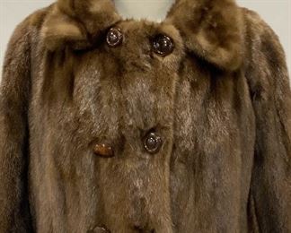 LeafÂ’s Vintage Mink Fur Waistcoat