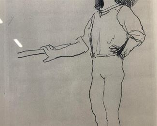 Picasso Male Dancer Lithograph