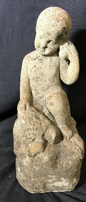 Stone Statue of a Child