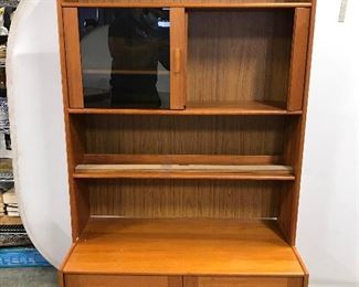 Wooden MCM Hutch Console